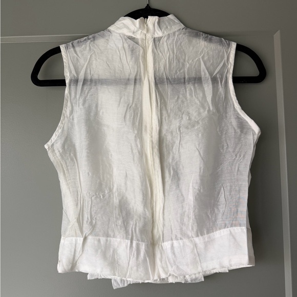 Isabella Ruffle-Front Shirt - Picture 3 of 8